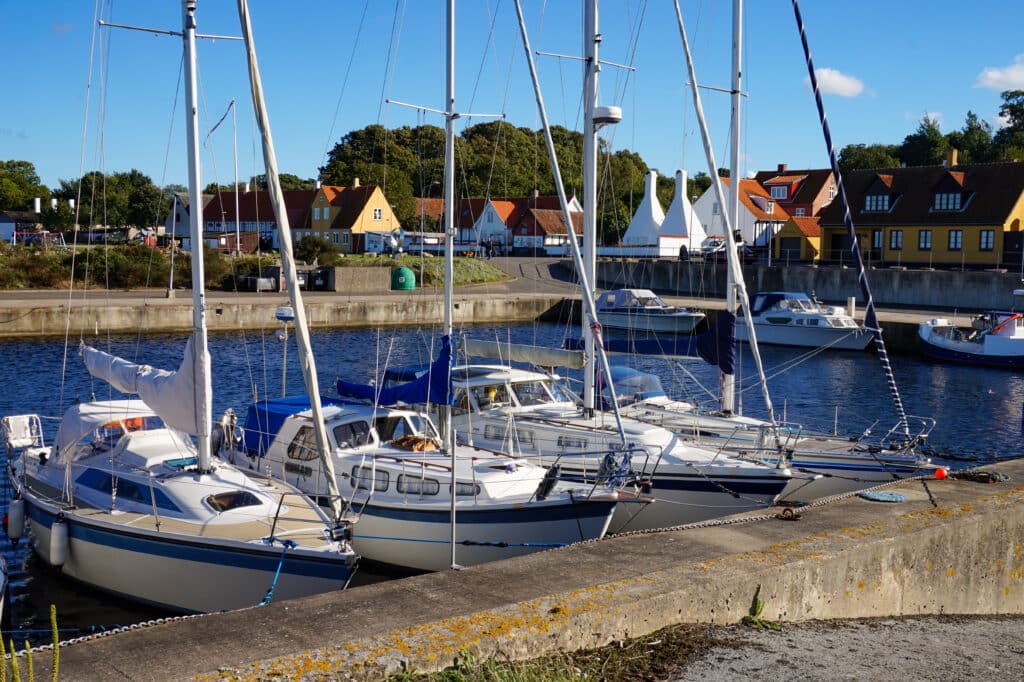 Jachthafen in Svaneke