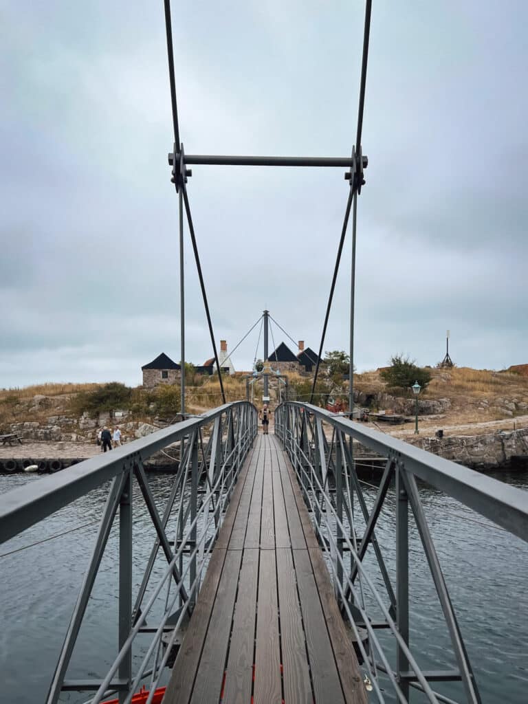 Fußgängerbrücke zwischen Christiansø und Frederiksø